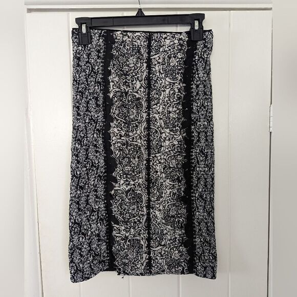 Beguile By Byron Lars Pencil Skirt Coquette Girl Witchy Romantic Whimsical 2 NWT - Picture 3 of 14